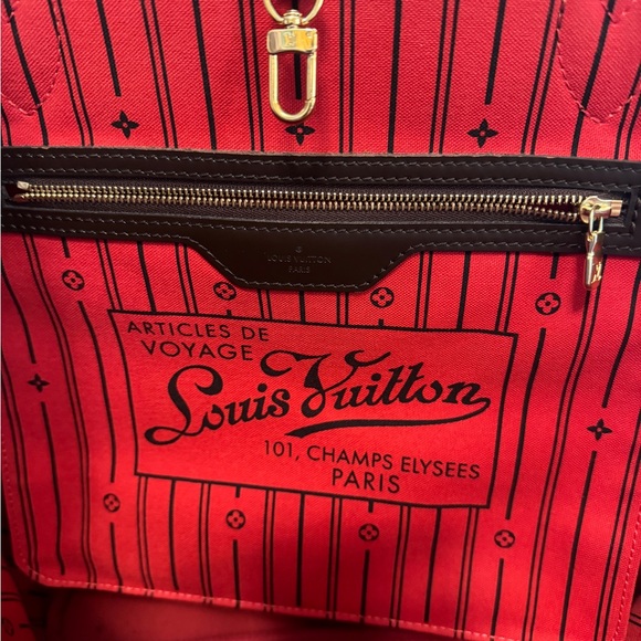 Louis Vuitton Neverfull MM Damier Ebene Canvas - Picture 10 of 11